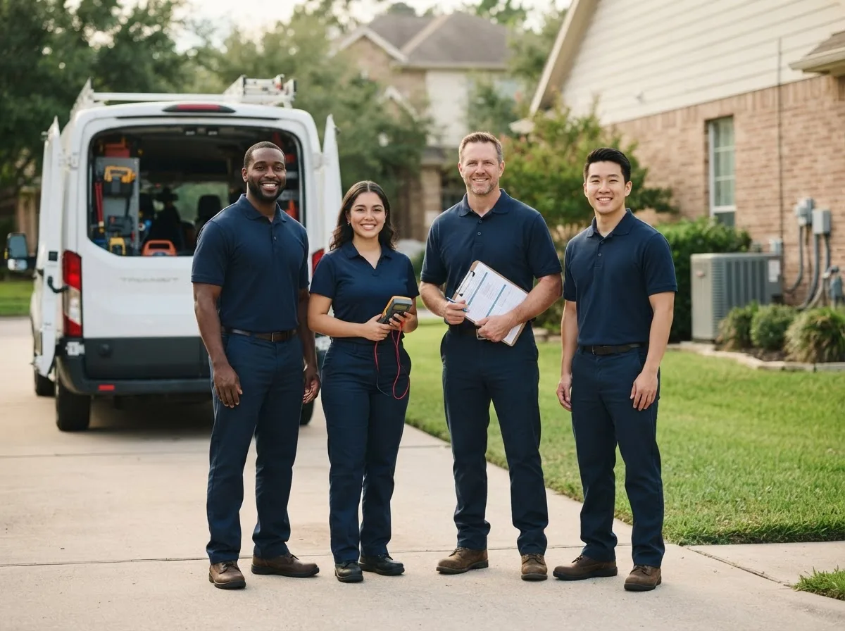 Certified HVAC technician near Talco, TX
